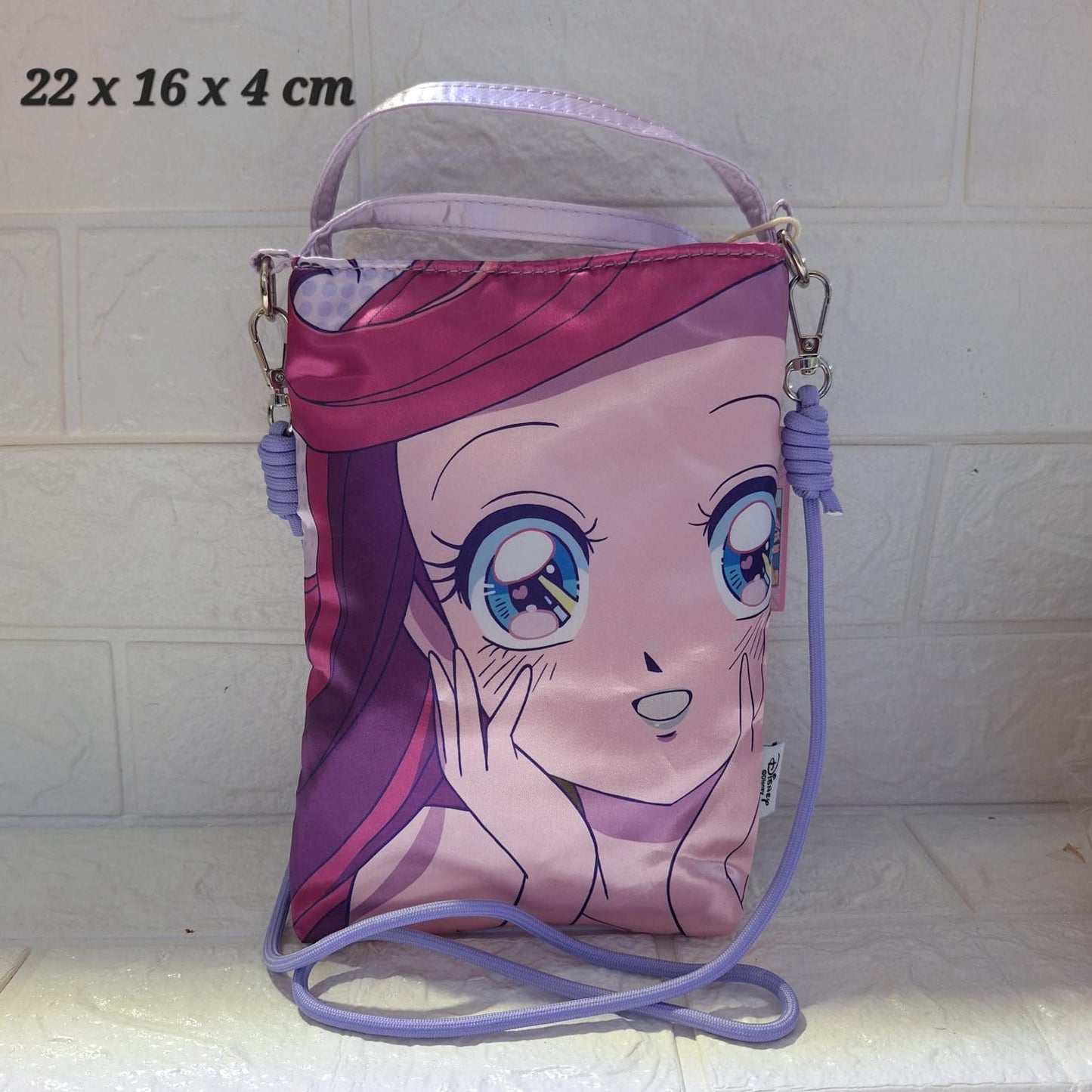 👜 Bolso Satinado Disney Princesas – Edición Manga ✨