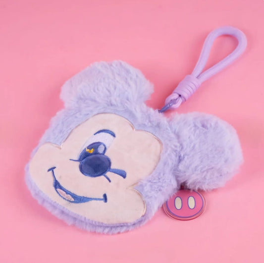 🐭💜 Monedero de Peluche Mickey Mouse 💫