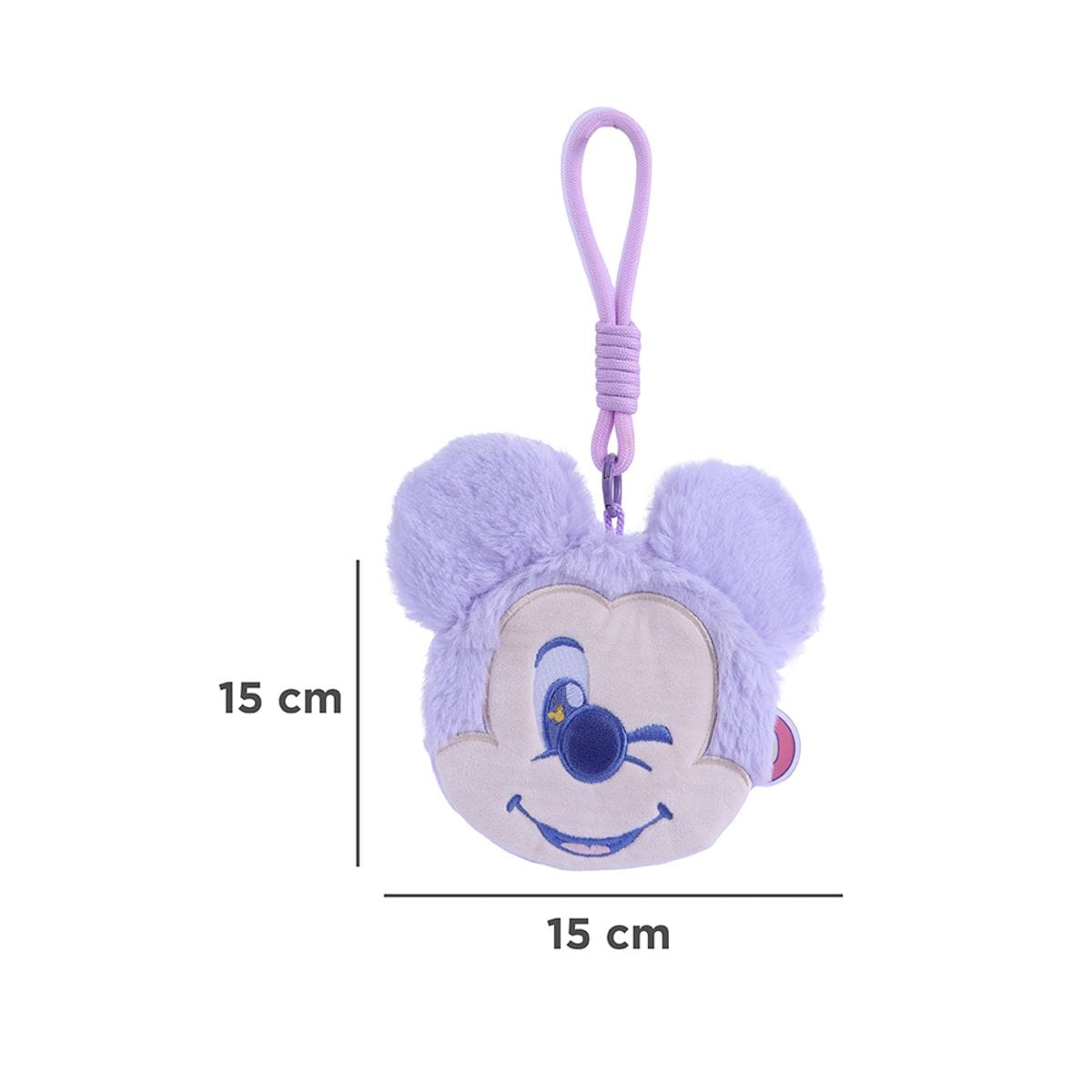 🐭💜 Monedero de Peluche Mickey Mouse 💫